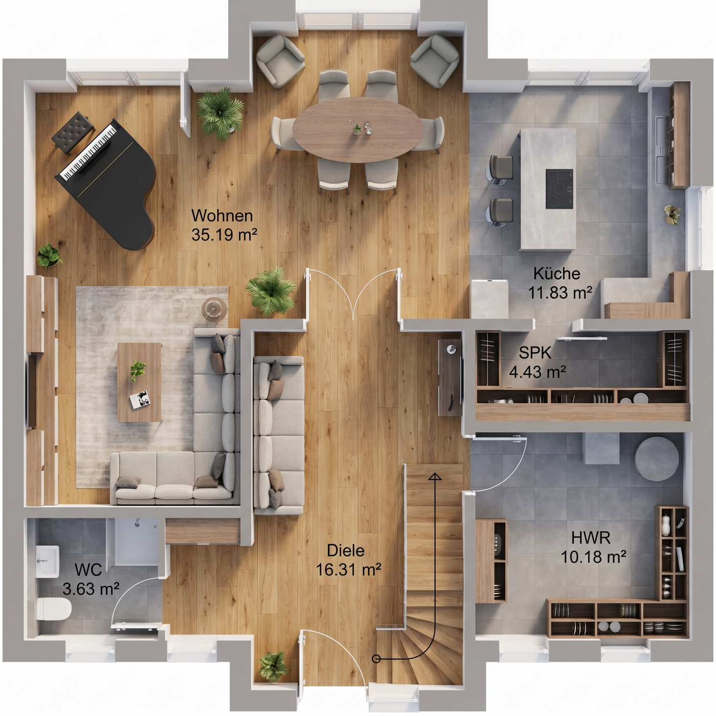 Immobilien & Architektur – Konzeptarbeit 1